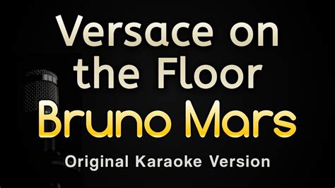 versace on the floor karaoke|versace on the floor tiktok.